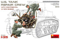 U.S. Tank Repair Crew W/continental W-670 Engine Kit – Miniart 1:35