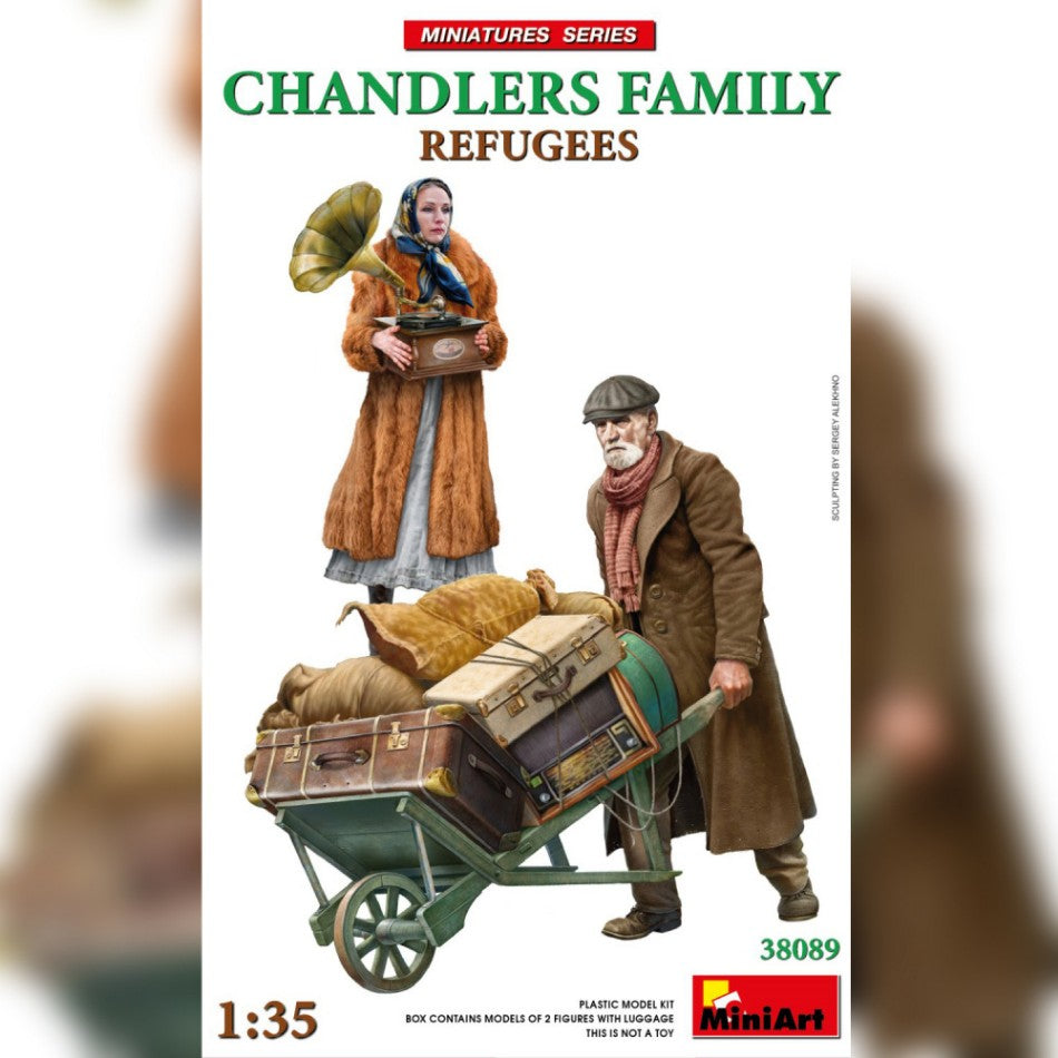 Refuges Chandlers Family Kit – Miniart 1:35
