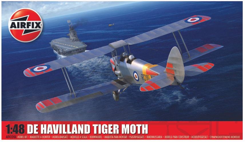De Havilland Tiger Moth Kit – Airfix 1:48