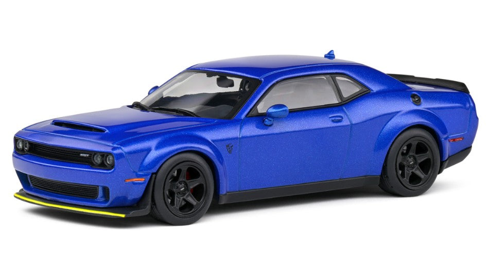 Dodge Challenger Srt Coupe 2018 Blue – Solido 1:43