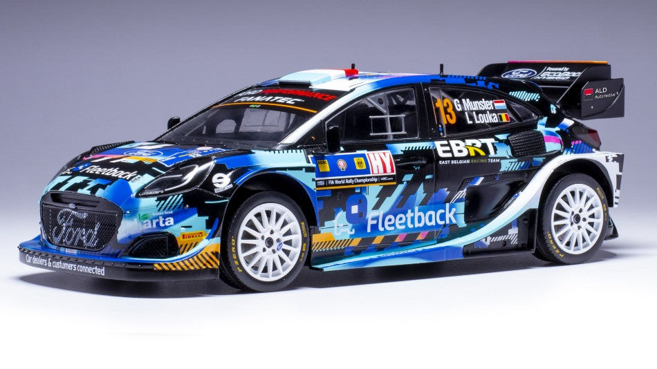 Ford Puma Wrc N.13 Central Europ.Rally 2023 Munster-Louka 1:18 – Ixo Model