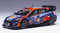Hyundai I20 N WRC N.11 Centr.europ.rally 2023 Neuville-wydaeghe – Ixo Model 1:43