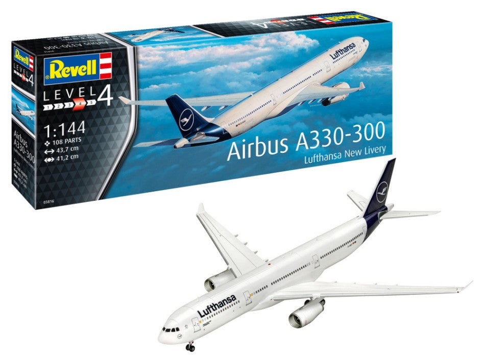 Airbus A330-300 Lufthansa New Livery Kit – Revell 1:144