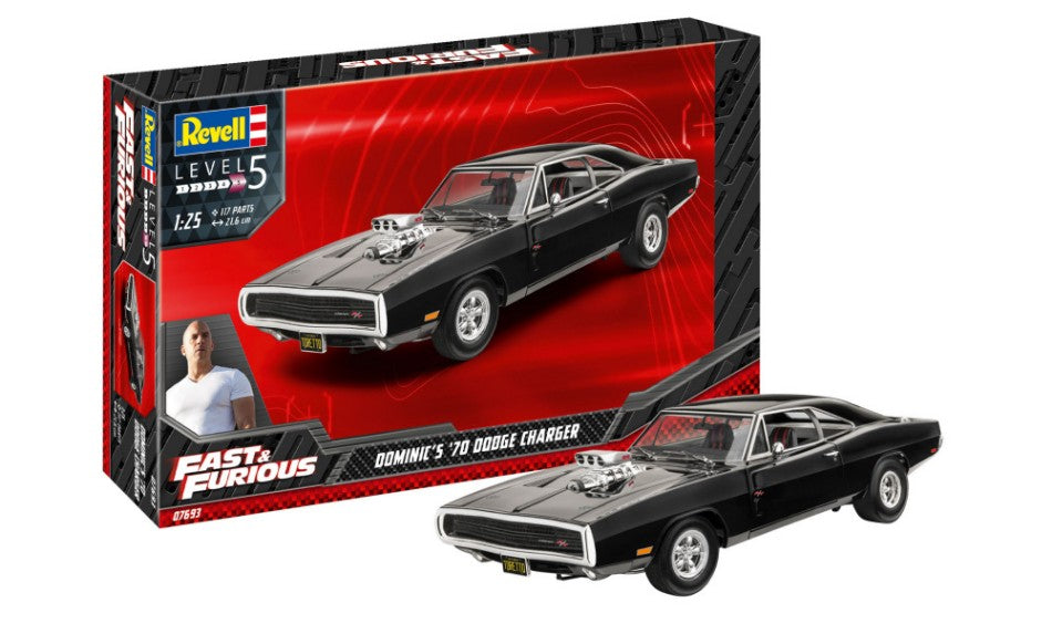 Dodge Charger Fast & Furious Model Set Kit – Revell 1:25