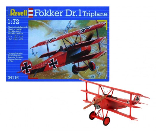Fokker DR.1 Triplane 1918 Kit – Revell 1:72