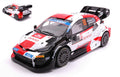 Toyota Gr Yaris N.69 Rally Monte Carlo 2023 Rovanpera-Halttunen 1:18 – Ixo Model