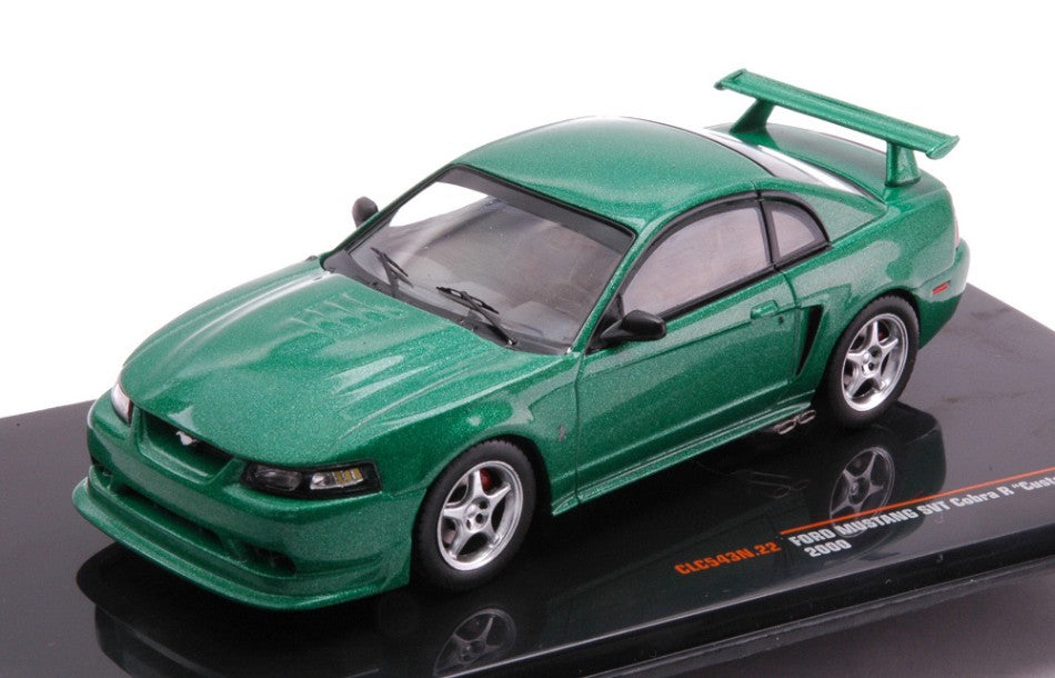 Ford Mustang Stv Cobra R 2000 Met.green – Ixo Model 1:43