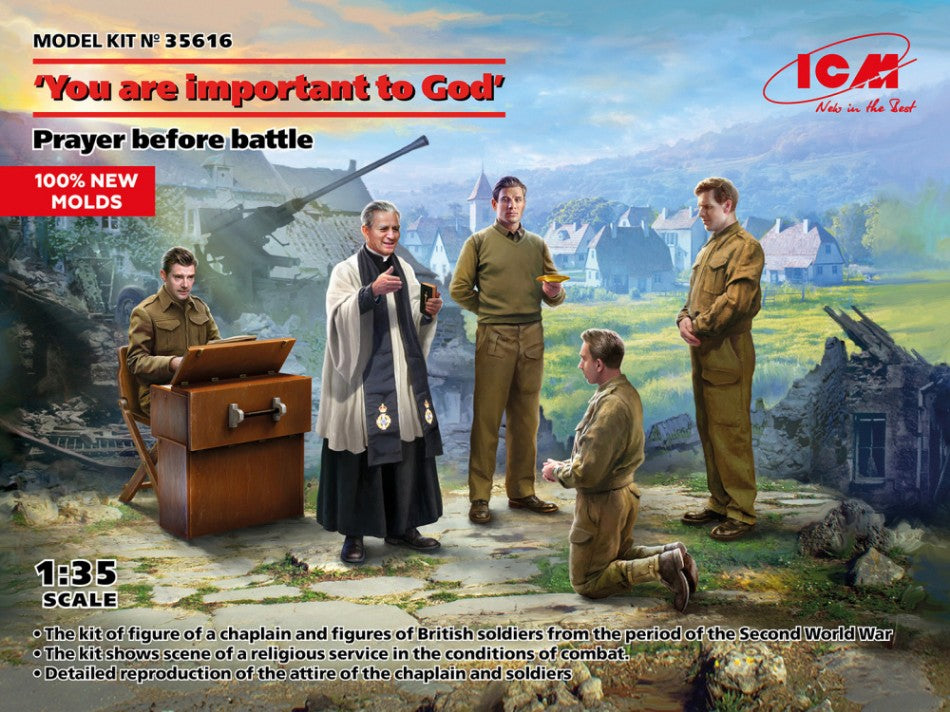 You Are Important To God - Prayer Before Battle Kit – ICM 1:35