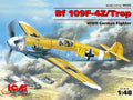 Messerschmitt Bf 109F-4Z/TROP WWII German Fighter Kit – ICM 1:48