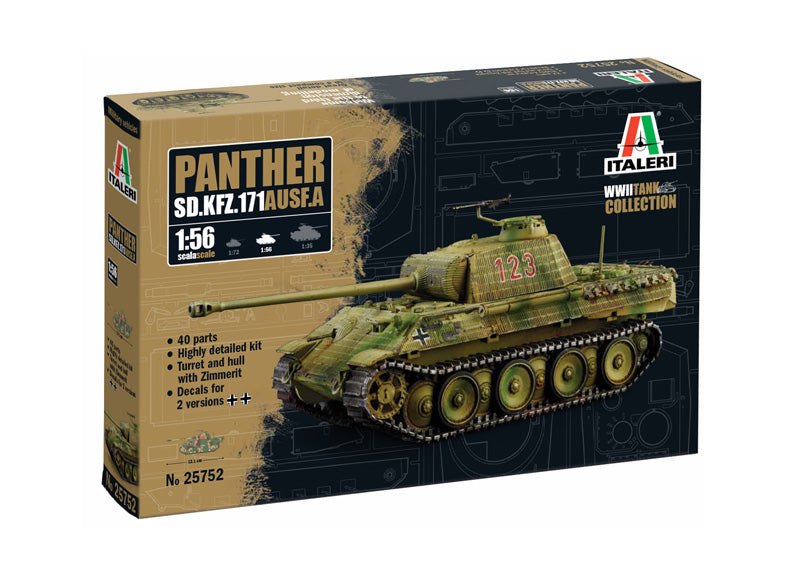 SD.KFZ.171 Panther Ausf.a Kit – Italeri 1:56