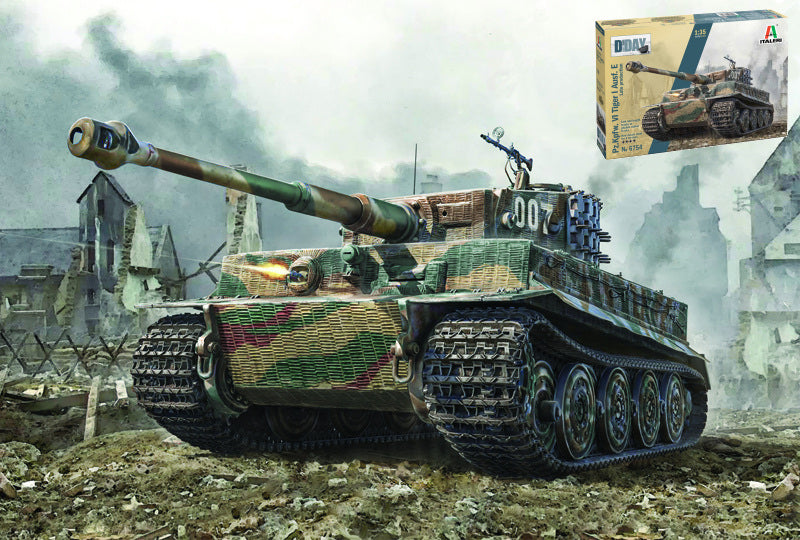 Pz.kpfw. Vi Tiger I Ausf. E Late Production Kit – Italeri 1:35