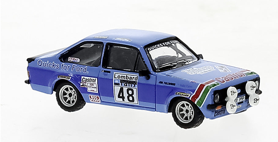 Ford Escort Rs 1800 N.48 Rac Rally 1980 M.STUART – Brekina 1:87