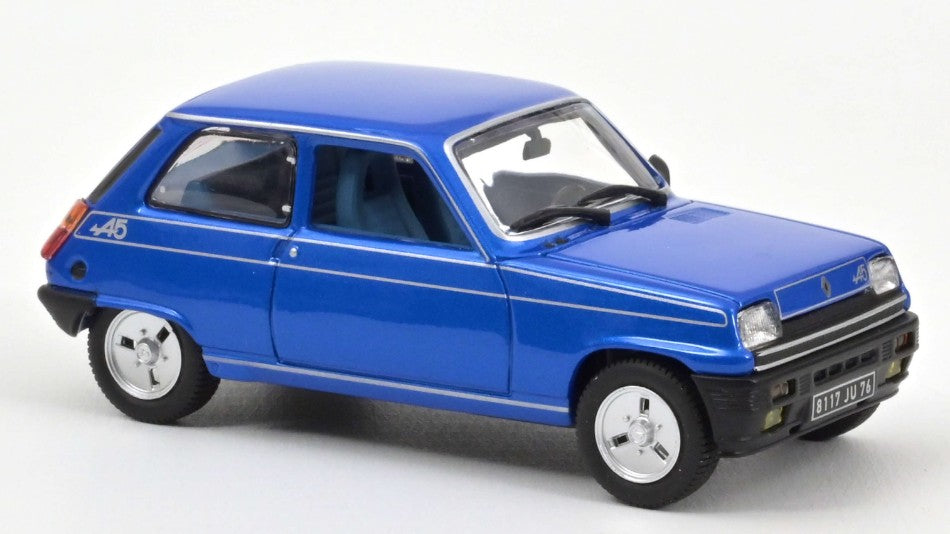 Renault 5 Alpine 1977 Blue REPROD.2024 – Norev 1:43