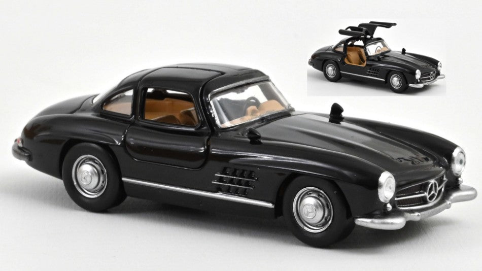 Mercedes 300 Sl 1954 Black Jet-car – Norev 1:43