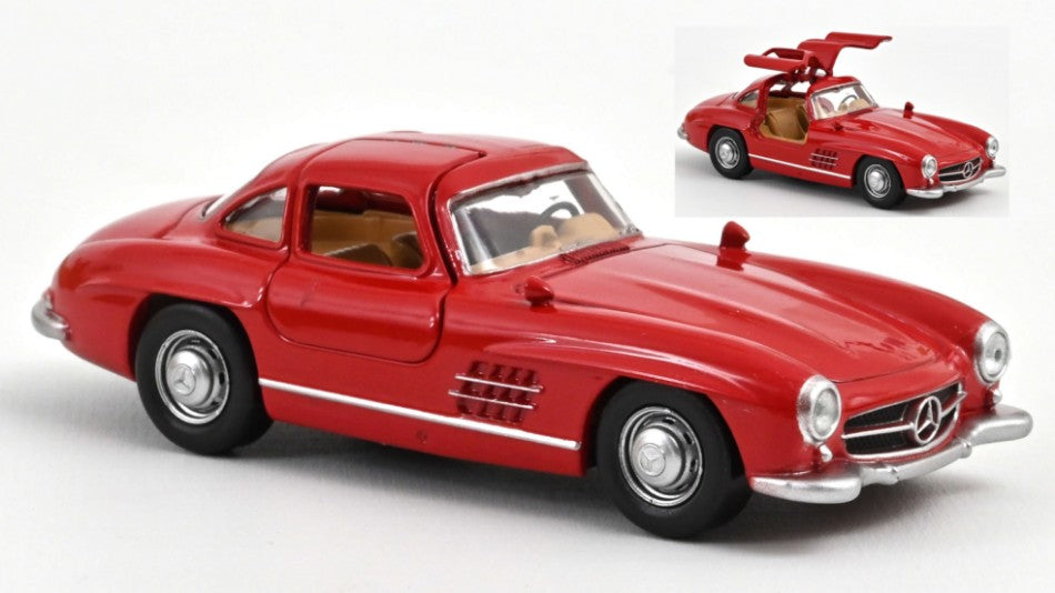 Mercedes 300 Sl 1954 Fire Engine Red Jet-car – Norev 1:43
