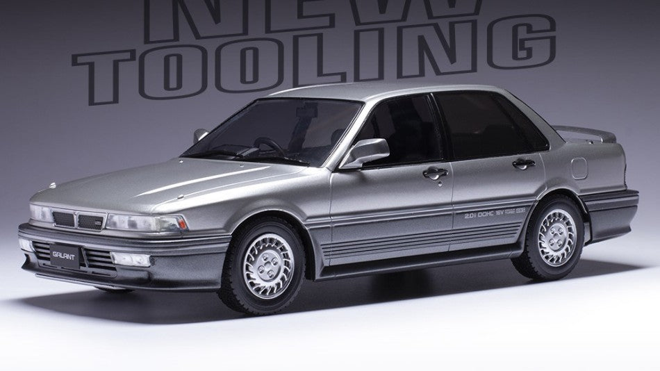 Mitsubishi Galant Vr-4 1987 argento 1:18 – Ixo Model