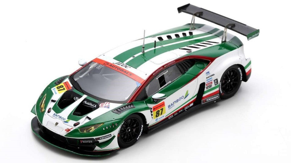 Bamboo Airwais Lamborghini GT3 N.87 GT300 Super GT 2022 K.MATSUURA-N.SAG – Spark Model 1:43