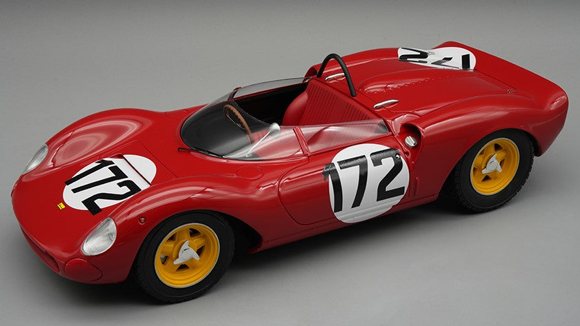 Ferrari 206 Dino Sp N.172 Winn.course De Cote OLL.-VIL.1965 L.SCARF. – Tecnomodel 1:18