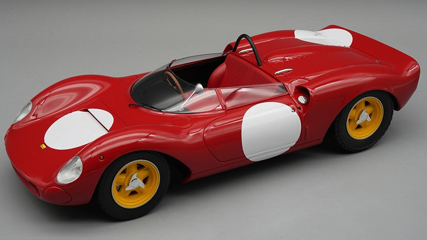 Ferrari 206 Dino Sp Sefac 1965 Press Version Red – Tecnomodel 1:18