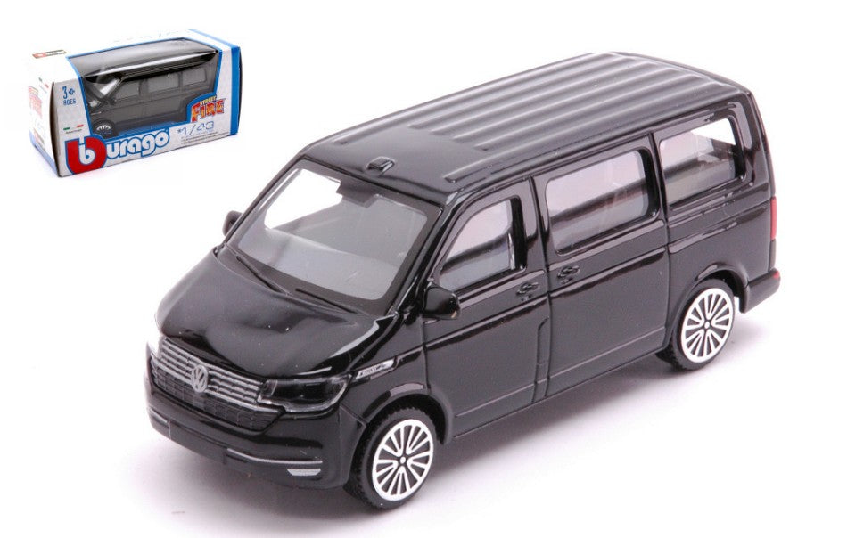 VW T6.1 Transporter 2020 Black – Burago 1:43