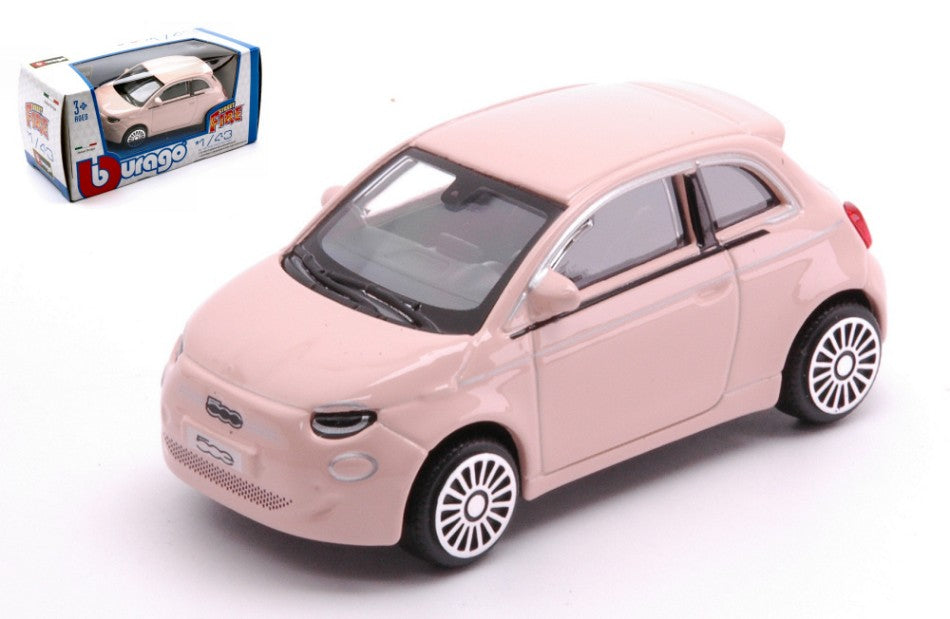Fiat 500e 2021 Pink – Bburago 1:43