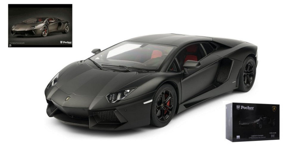 Lamborghini Aventador LP700-4 Black Kit – Pocher 1:8
