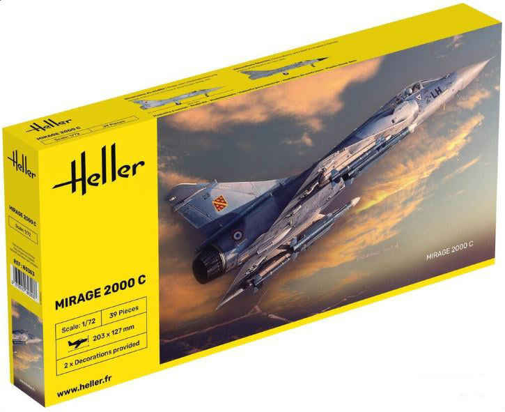 Mirage 2000 C Kit – Heller 1:72