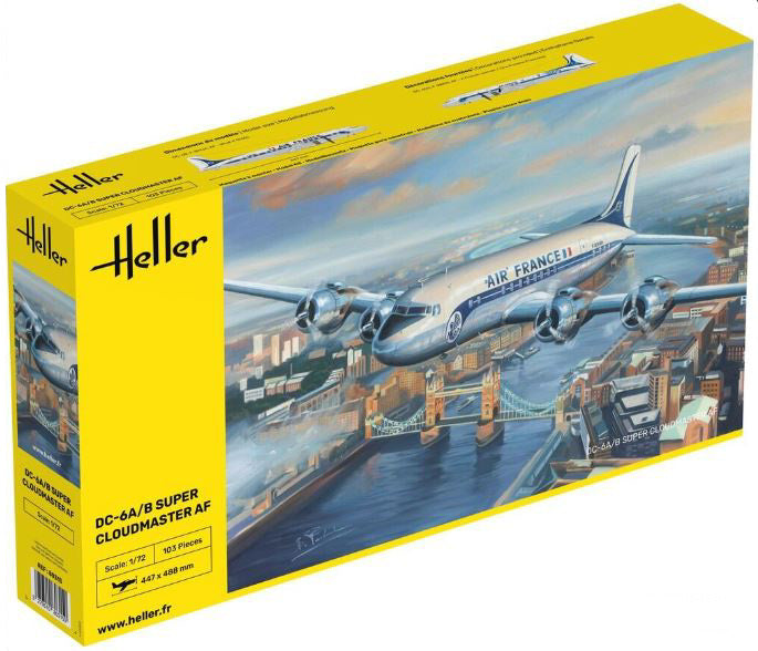 DC6 Super Cloudmaster Af Kit – Heller 1:72