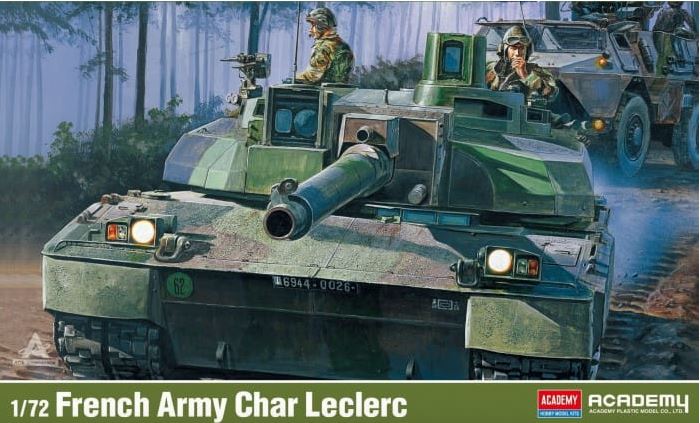 French Army Char Leclerc Kit 1:72 – Academy