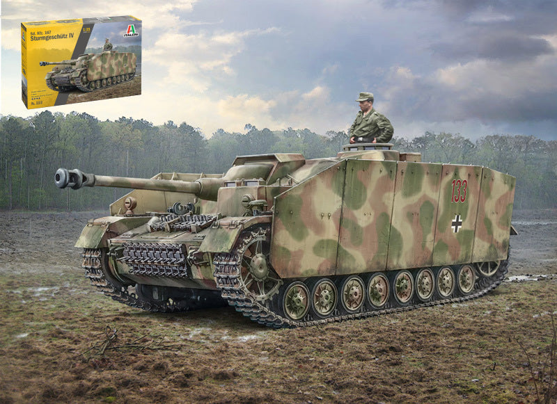Sd.Kfz.167 Sturmgeschutz Iv Kit 1:35 – Italeri