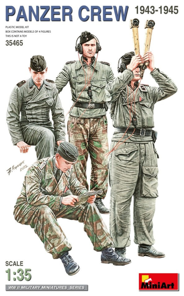 Panzer Crew 1943-1945 Kit – Miniart 1:35