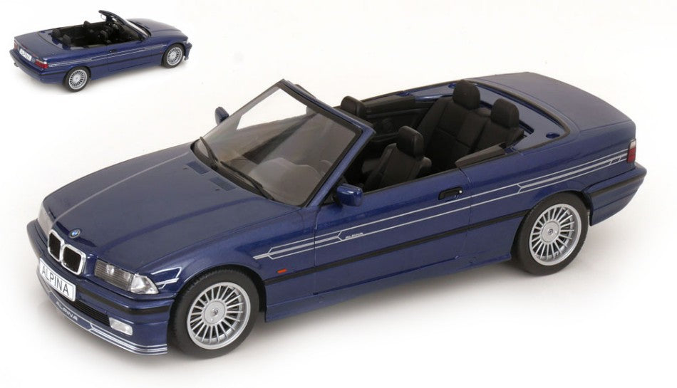 BMW Alpina B3 3.2 Convertible 1996 Met.blue – ModelCarGroup 1:18