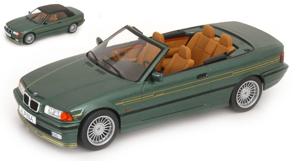 BMW Alpina B3 3.2 Convertible 1996 Met.green – ModelCarGroup 1:18