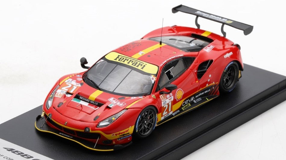 Ferrari 488 Gte Evo N.21 Le Mans 2023 Mann/piguet/de Pauw – Looksmart 1:43