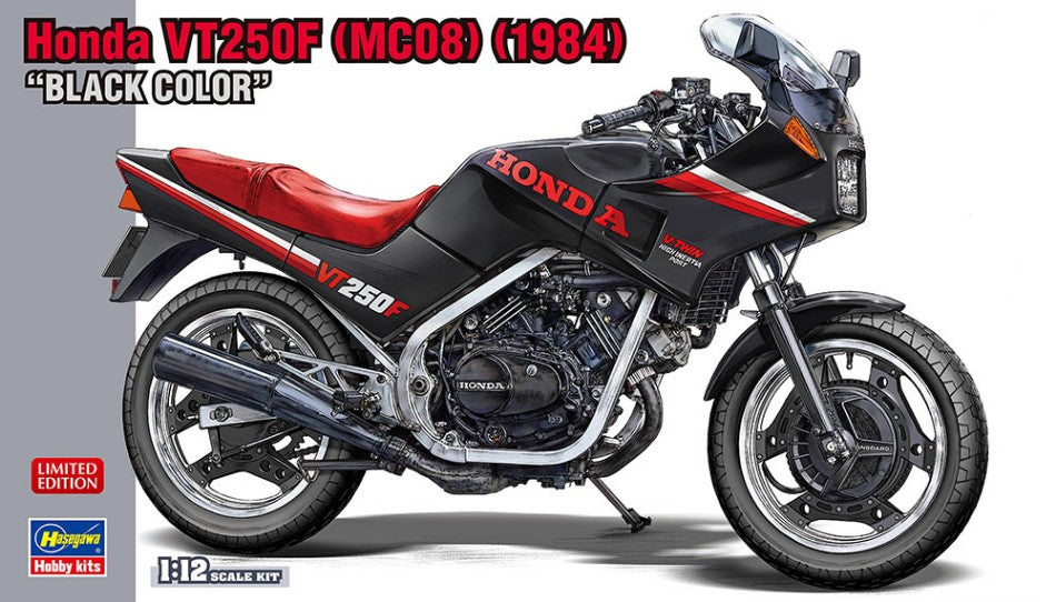 Honda VT250F 1984 Schwarz Kit – Hasegawa 1:12