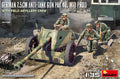 German 7,5 Cm Anti-tank Gun Pak 40 Mid Prod.w/artillery Crew Kit – Miniart 1:35