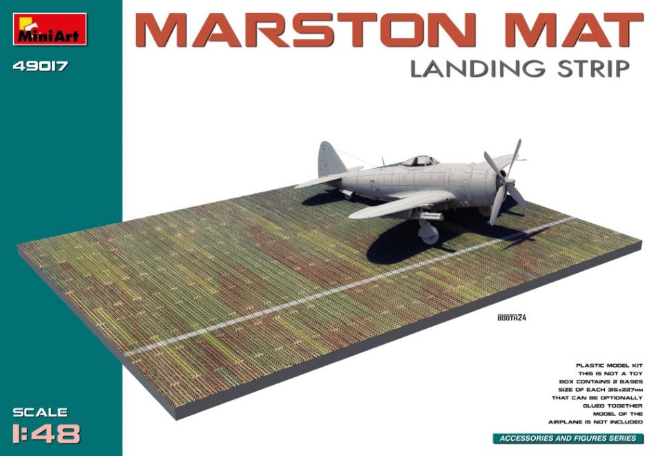 Marston Mat Landing Strip Kit – Miniart 1:48