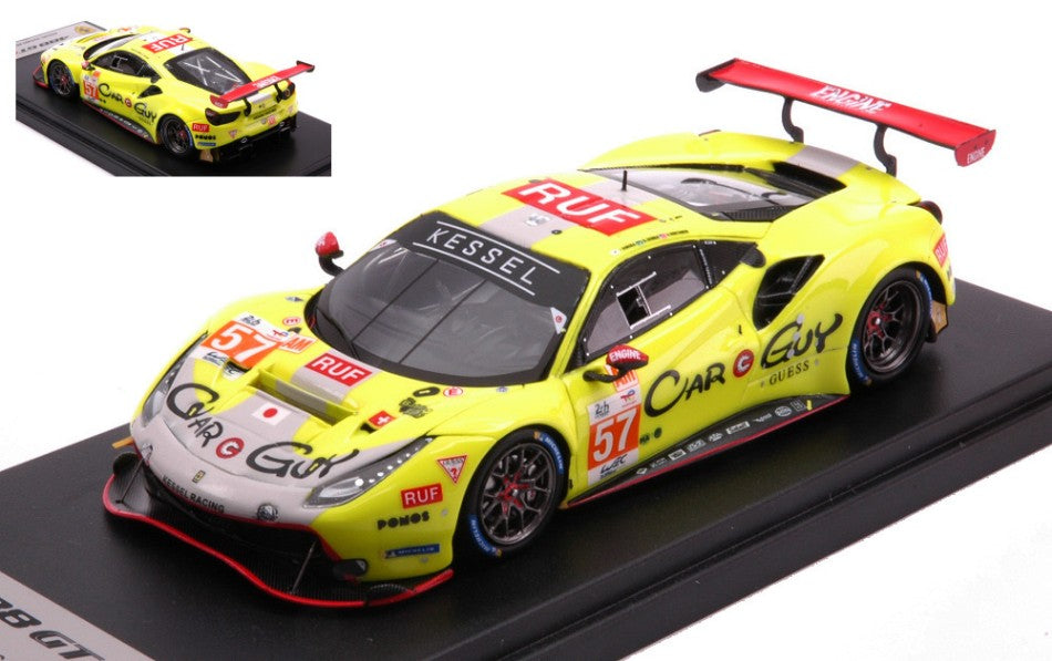 Ferrari 488 Gte Evo N.57 Le Mans 2023 Kimura/huffaker/serra – Looksmart 1:43