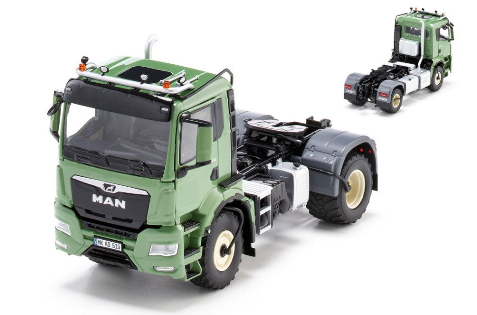 Man Tgs 18.510 4x4 Bl 2-AXLE -truck Green – Wiking 1:32