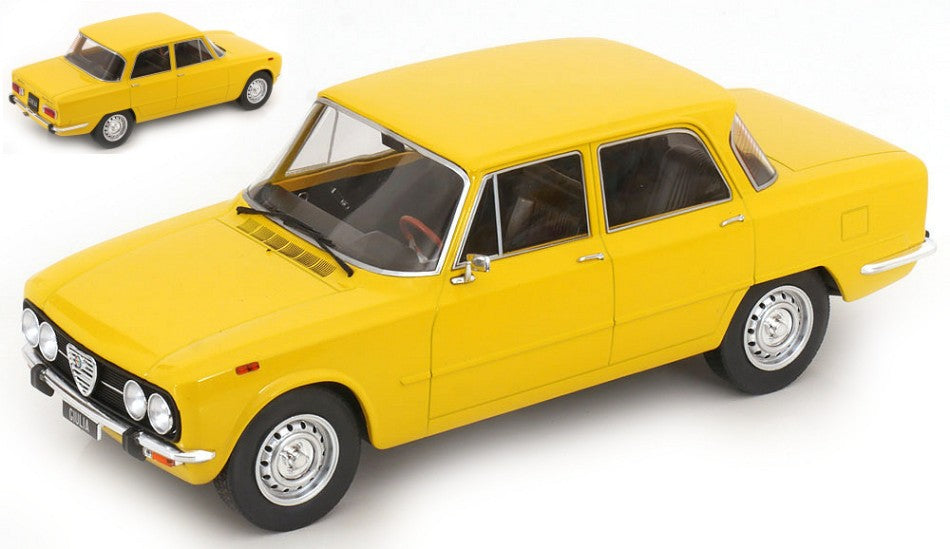 Alfa Romeo Giulia Nuova Super 1974 Light Yellow – ModelCarGroup 1:18