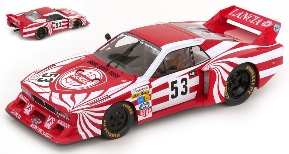 Lancia Beta Montecarlo Gr.5 N.53 Silverstone 1980 Patrese/cheever – ModelCarGroup 1:18