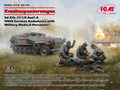 Krankenpanzerwagen Sd.Kfz.251/8 Ausf.a WWII German Ambulance Kit – ICM 1:35