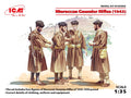 Moroccan Goumier Rifles 1943 4 Figures Kit – ICM 1:35