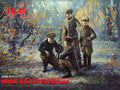 WWII Soviet Partisans 4 Figures Kit – ICM 1:35