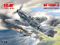 Messerschmitt Bf 109F-2 WWII German Fighter Kit – ICM 1:48