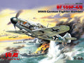 Messerschmitt Bf 109F-4/B WWII German Fighterbomber Kit – ICM 1:48