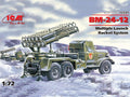 BM-24-12 Multiple Launch Rocket System On ZIL-157 Base Kit – ICM 1:72