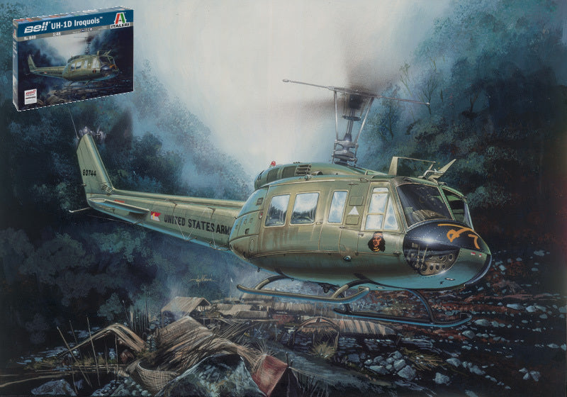 UH-1D Slick Kit – Italeri 1:48
