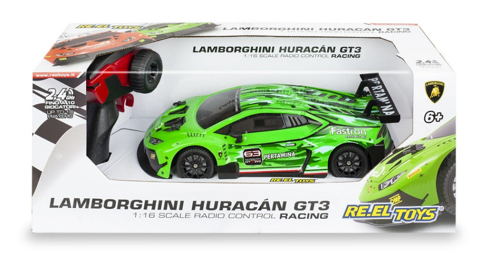 Lamborghini Huracan GT3 Green Radiocomando – RE.EL.Toys 1:18