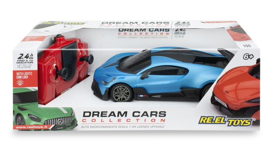Bugatti Divo Blue Radiocomando – RE.EL.Toys 1:24